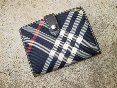 burberry wallet blue label|authentic burberry wallet.